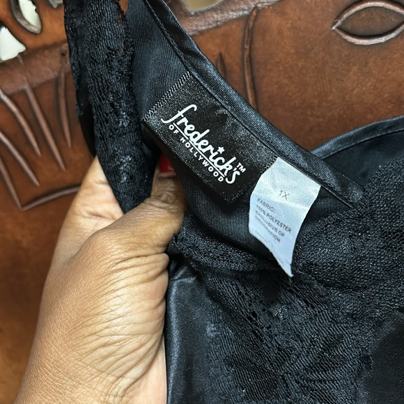 Frederick’s of Hollywood Slip Dress with Crisscross Back - Picture 5 of 7